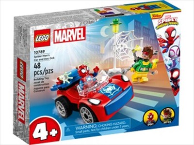 LEGO - MARVEL L’auto di Spider-Man e Doc Ock - 10789-Multicolore