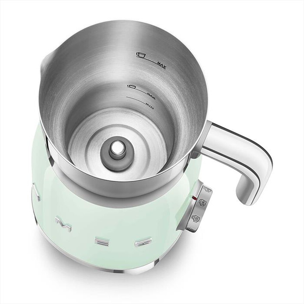 "SMEG - Montalatte a induzione MFF11PGEU-Verde pastello"