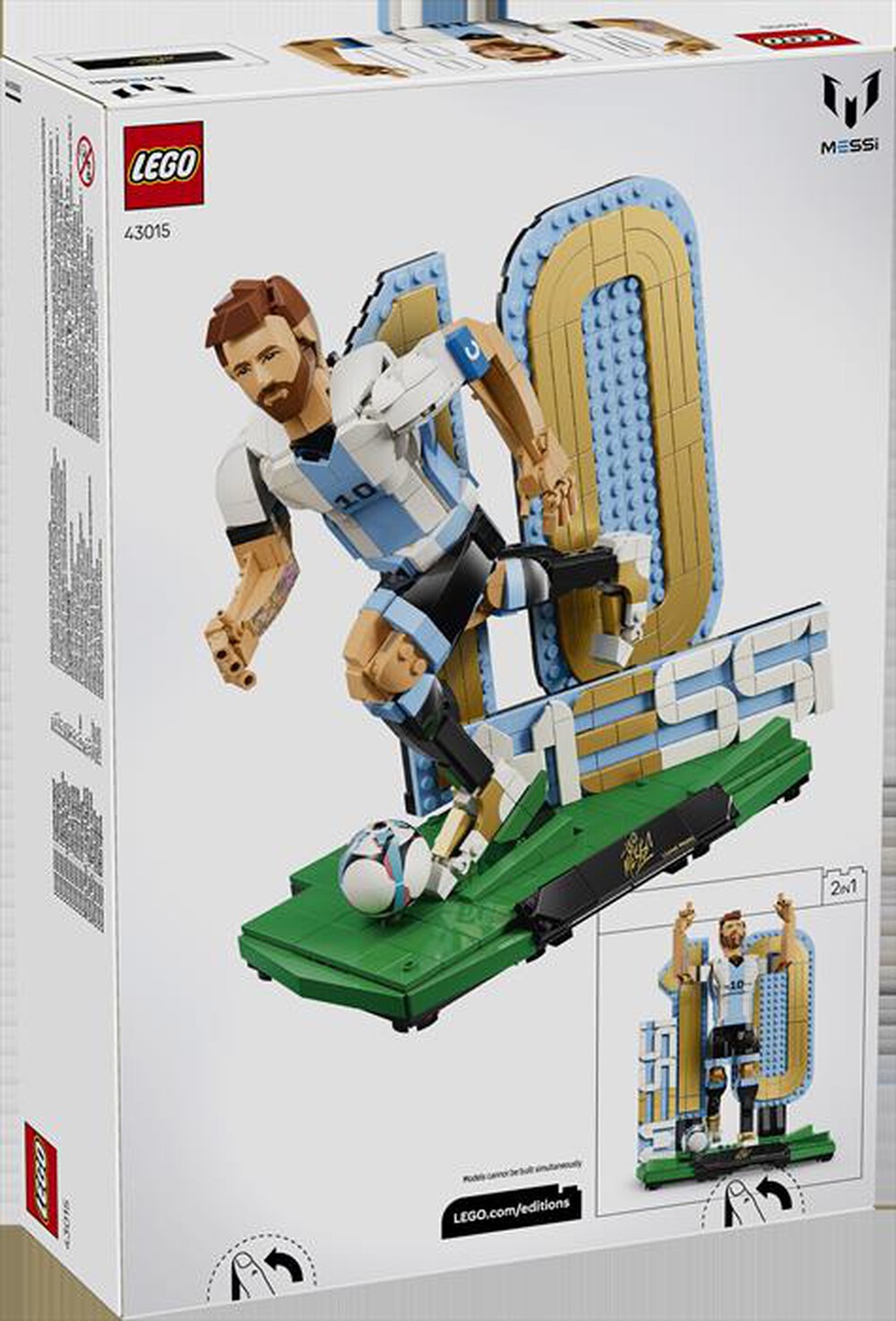 Immagine del prodotto LEGO - 43015 EDITIONS LIONEL MESSI  SOCCER LEGEND-Multicolore