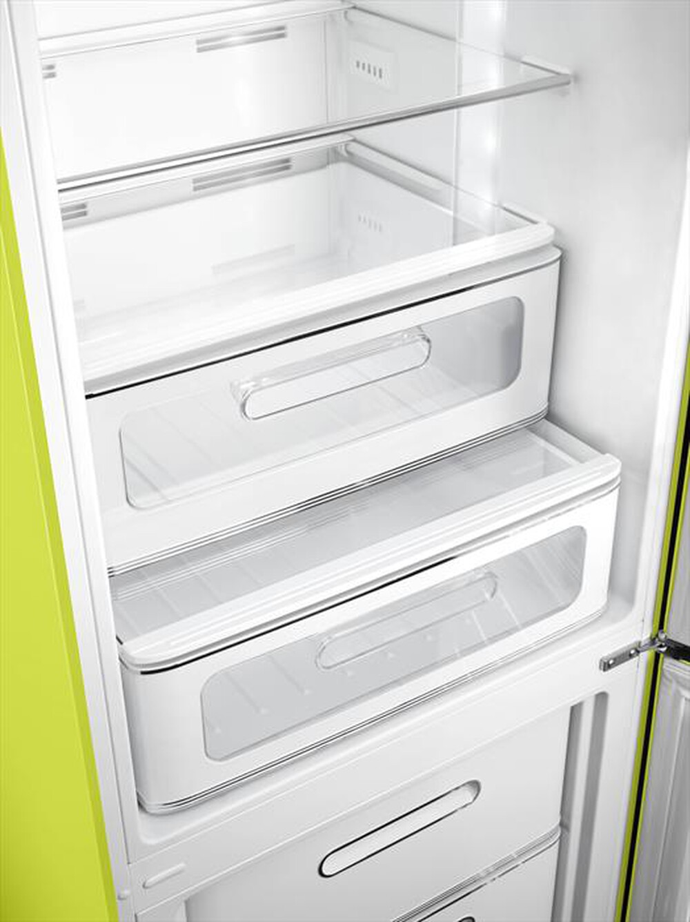 "SMEG - Frigorifero combinato FAB32RLI5 Classe D 350lt-Lime"