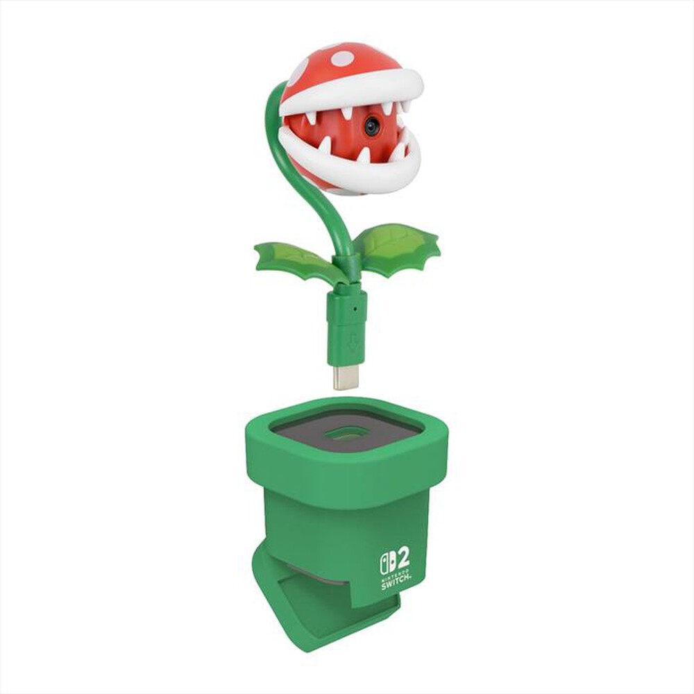 "NINTENDO - HORI TELECAMERA PIRANHA PLANT PER SWITCH 2-Verde"