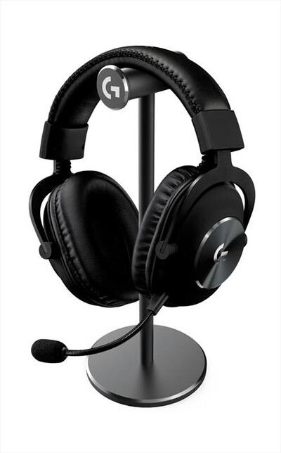 LOGITECH - Cuffia con microfono PRO X WIRED + HS STAND-Nero