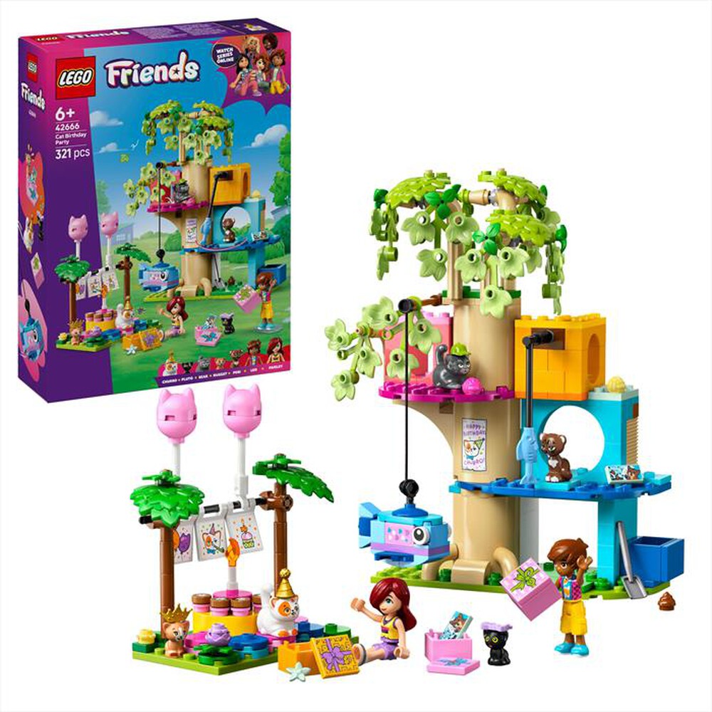 "LEGO - FRIENDS Festa di compleanno felina e Casa - 42666"