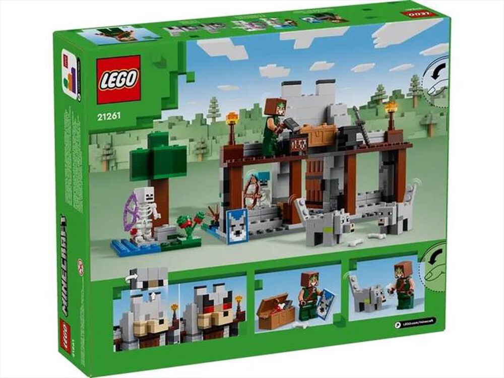 "LEGO - IL CASTELLO DEL LUPO - 21261-Multicolore"