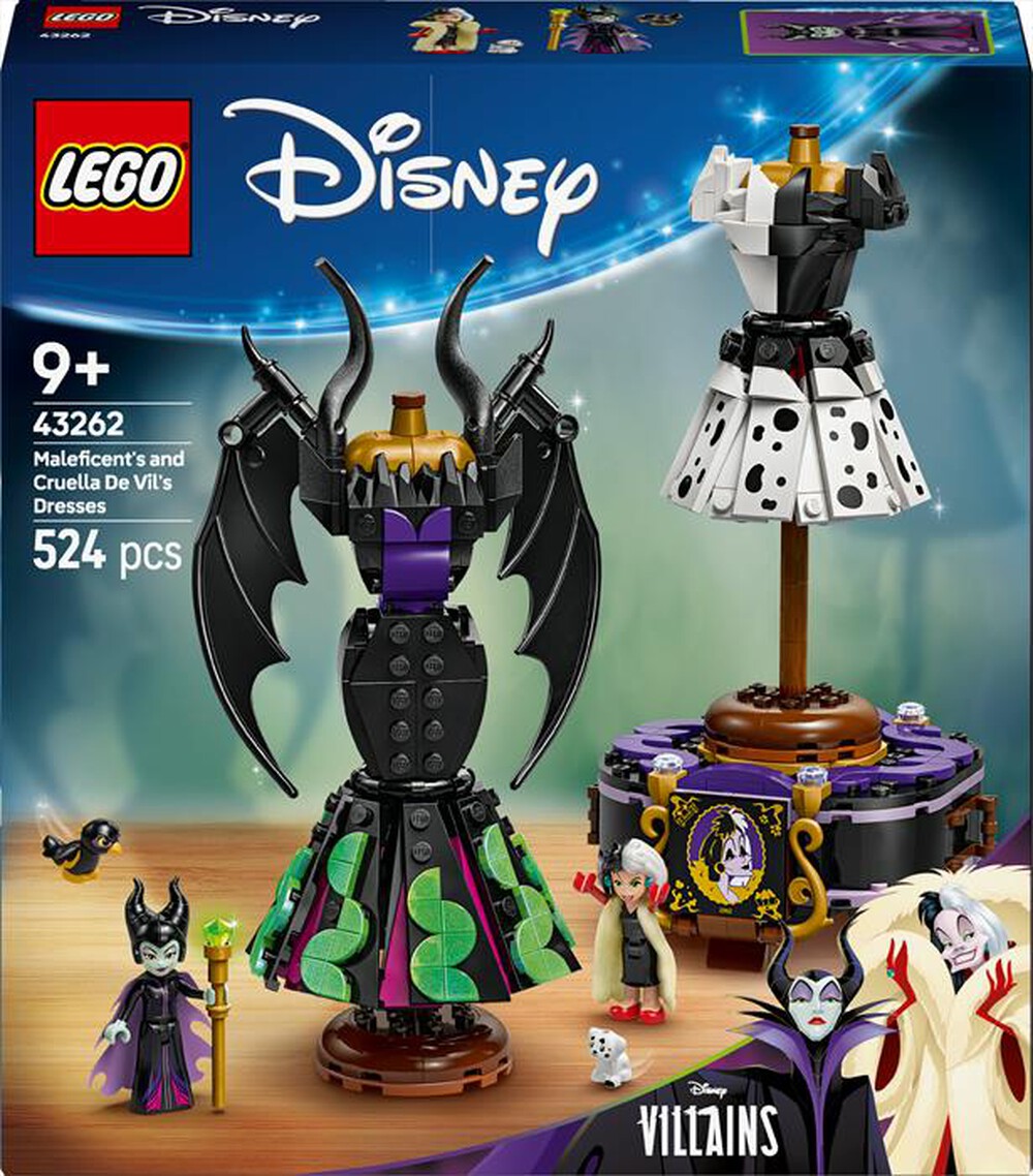 Immagine del prodotto LEGO - DISNEY CLASSIC Abiti di Malefica e Crudelia 43262