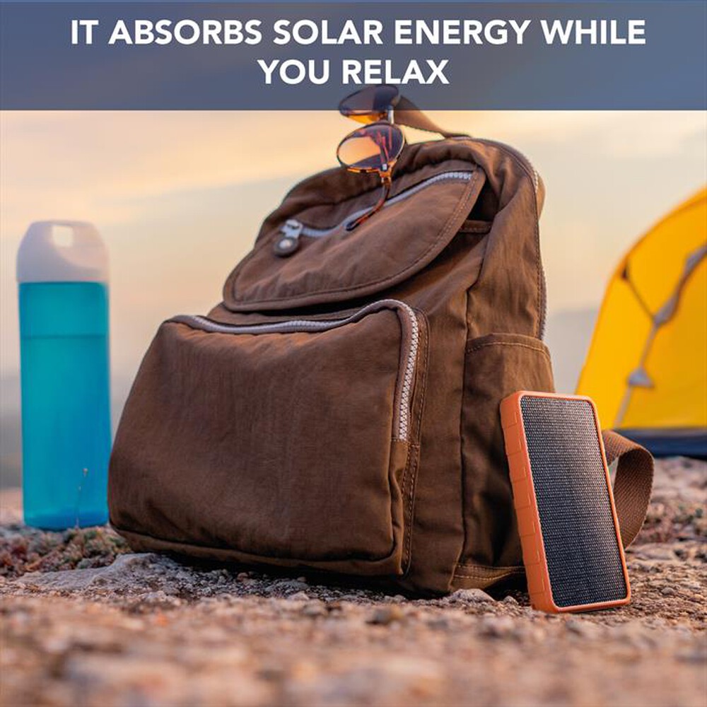 "CELLULARLINE - POWER BANK SOLAR-Bianco"