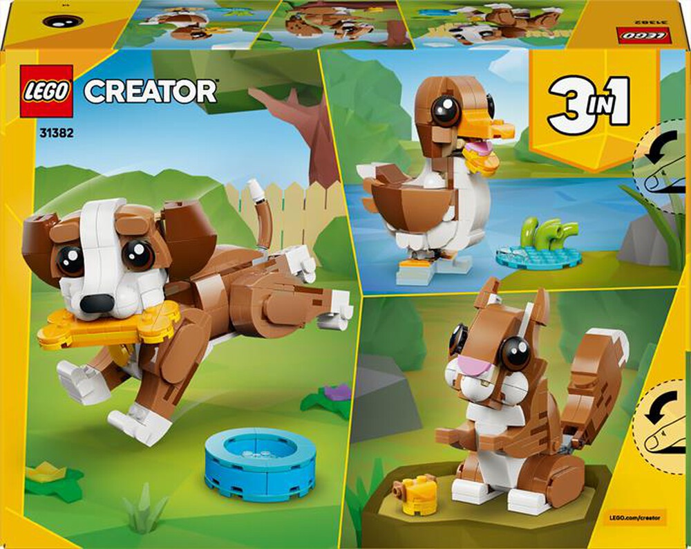 Immagine del prodotto LEGO - CREATOR 3IN1 Adorabili animali: cagnolino giocoso