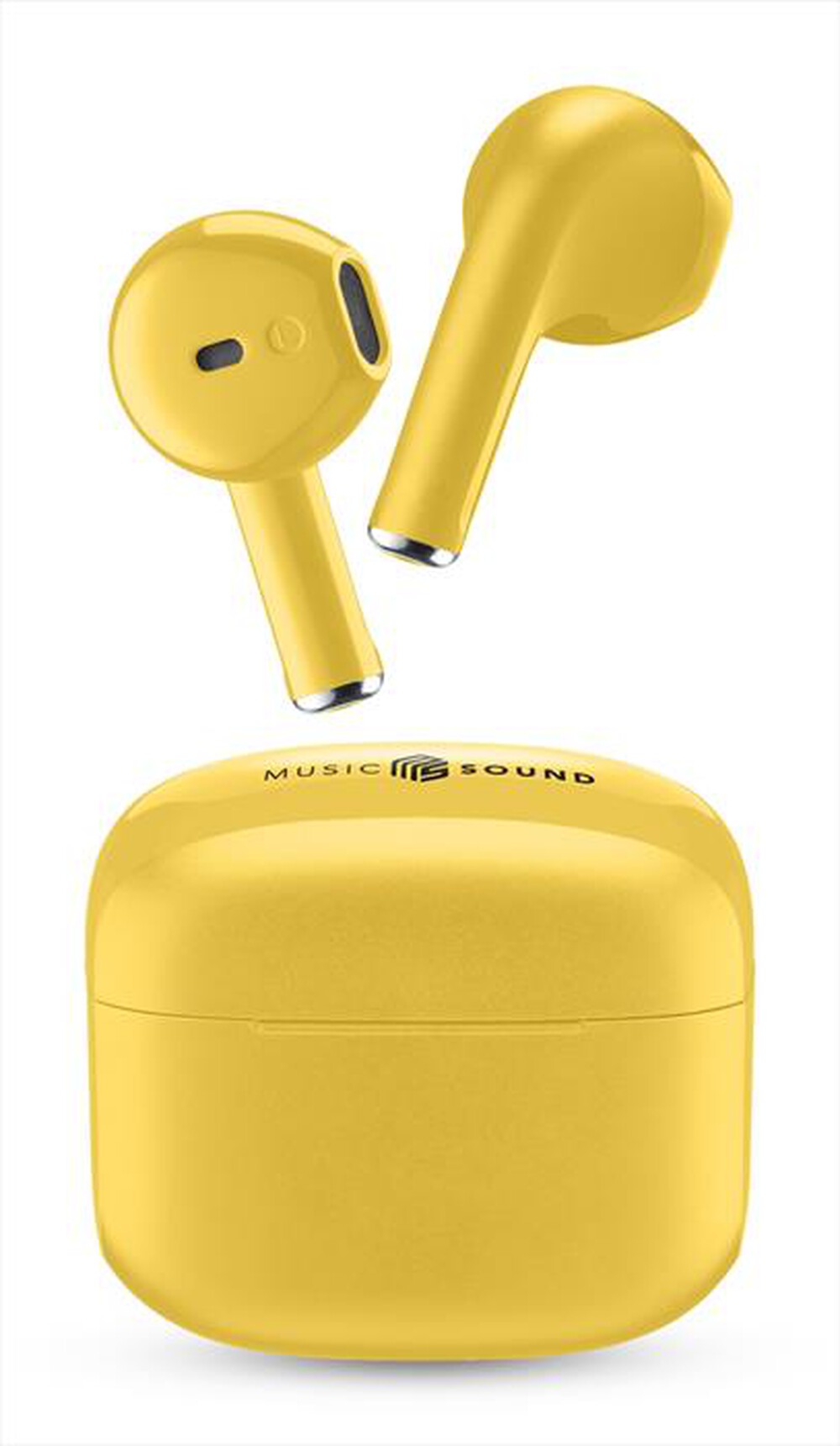 "MUSIC SOUND - Auricolare bluetooth TWS SWAG MS-Giallo"