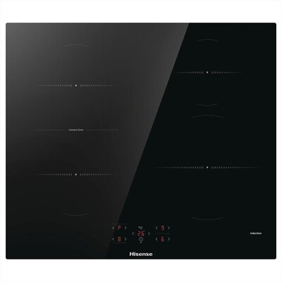 HISENSE - Piano cottura induzione HI6421BSC 59,5 cm-Nero