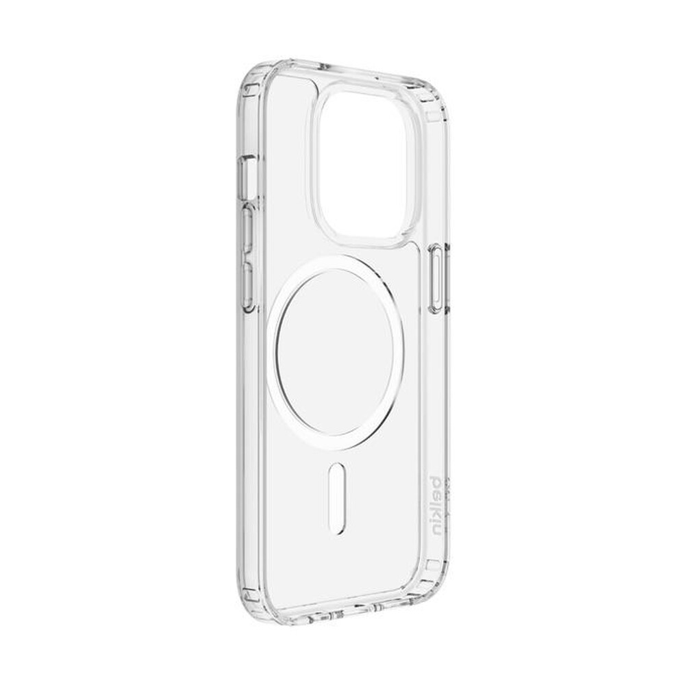 "BELKIN - Custodia protettiva magnetica per iPhone 14 Pro-TRASPARENTE"