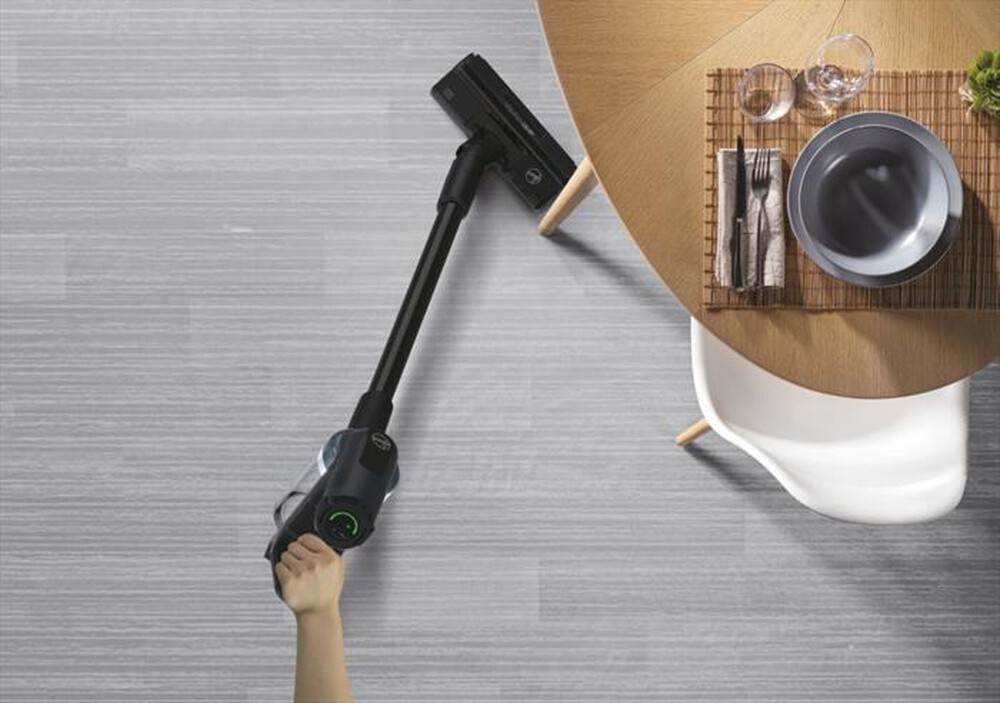 "HOOVER - Aspirapolvere ricaricabile HF401P 011-Nero, Argento"