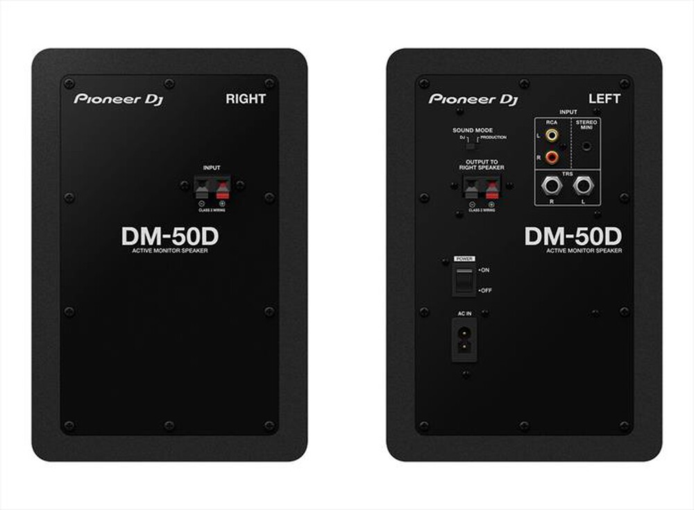 "PIONEER - DM-50D CASSE MONITOR 5\"-Nero"