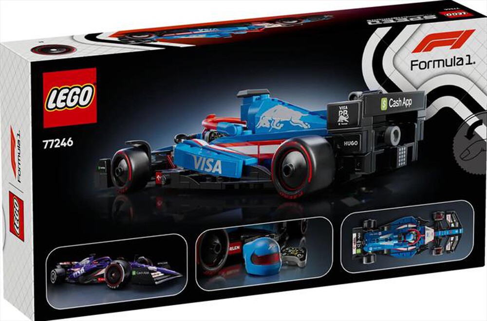"LEGO - SPEED Auto da corsaF1 Visa Cash App RB VCARB-77246-Multicolore"