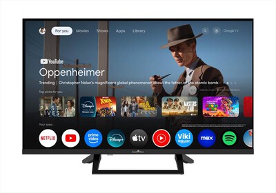 SMART TECH - Smart TV QLED FHD 32" 32QG01V-nero