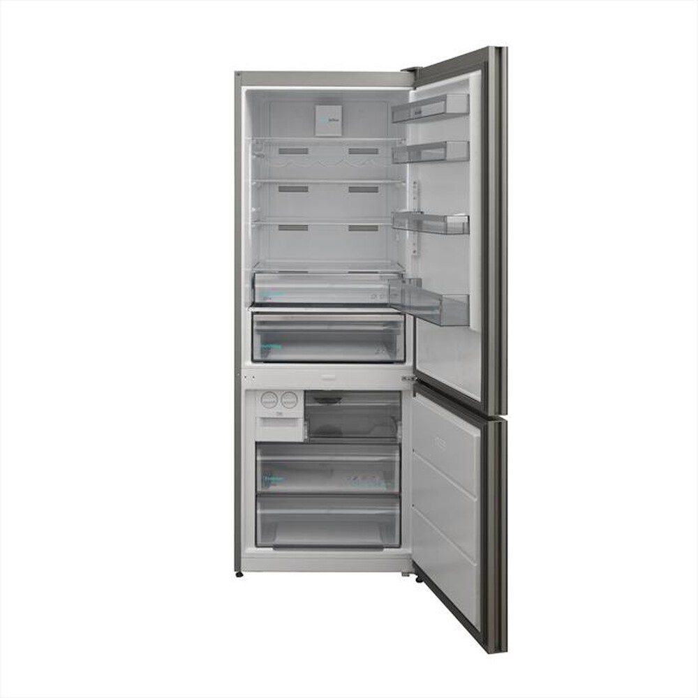 "SHARP - Frigorifero combinato SJ-BA34IMWGE Classe E 481 lt-Vetro Bianco"