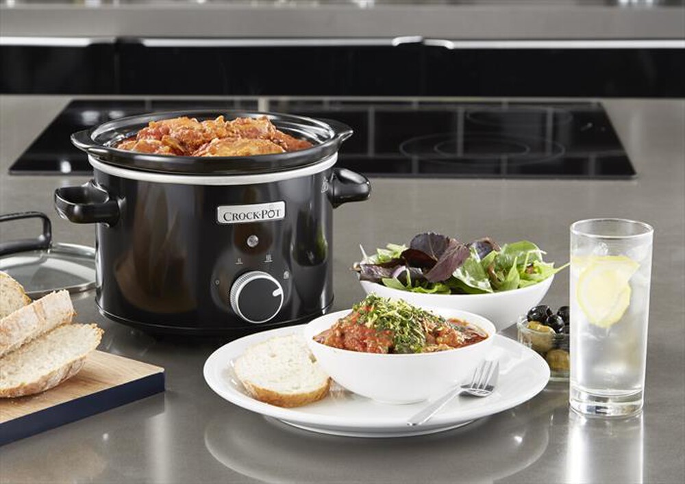 "Crock Pot - SlowCooker 2,4 LT New-Black"