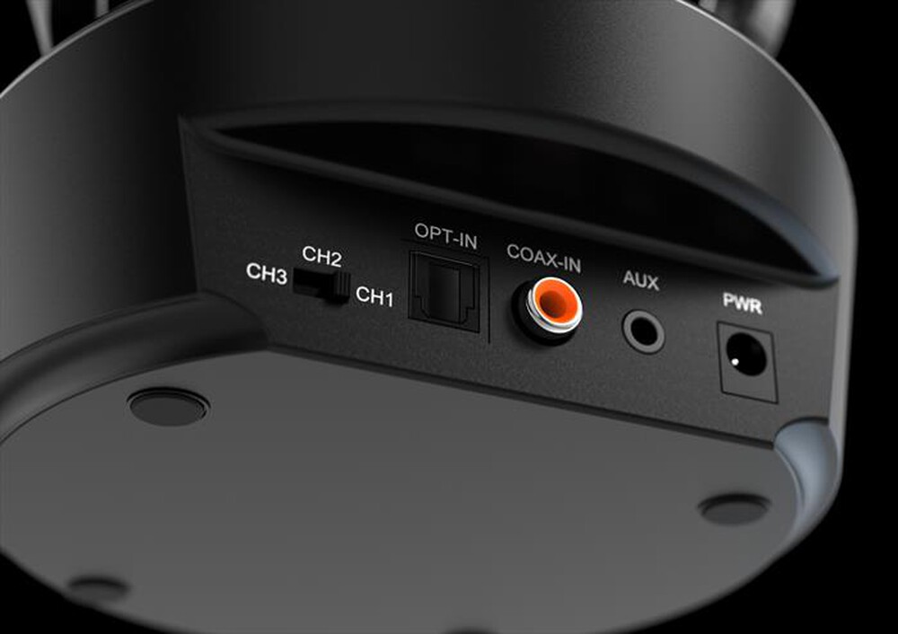 "MELICONI - Cuffie TV stereo wireless HP DIGITAL PLUS-Nero"