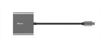 TRUST - DALYX 3-IN-1 USB-C ADAPTER-Grey