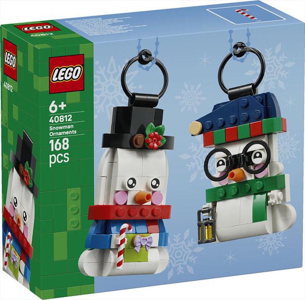 Immagine del prodotto LEGO - Pupazzi di neve ornamentali - 40812