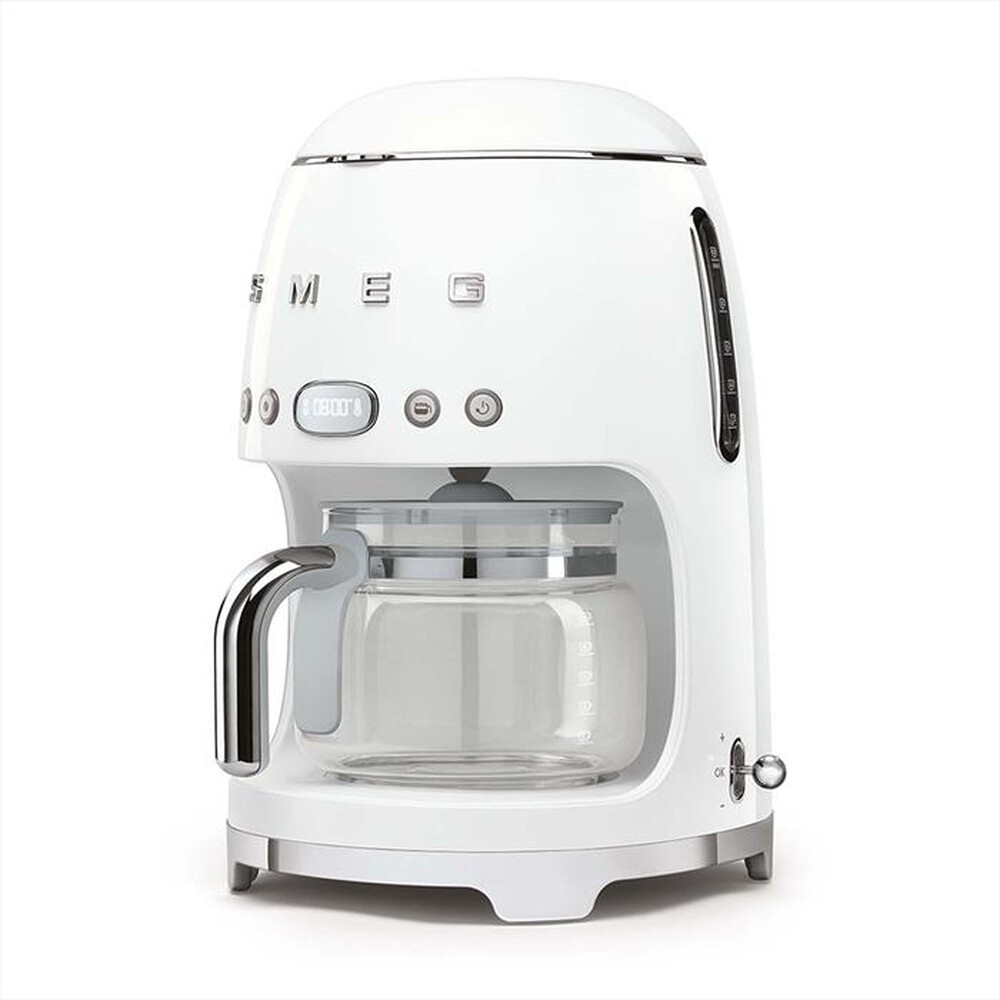 "SMEG - Macchina da Caffè Filtro 50's Style – DCF02WHEU-bianco"
