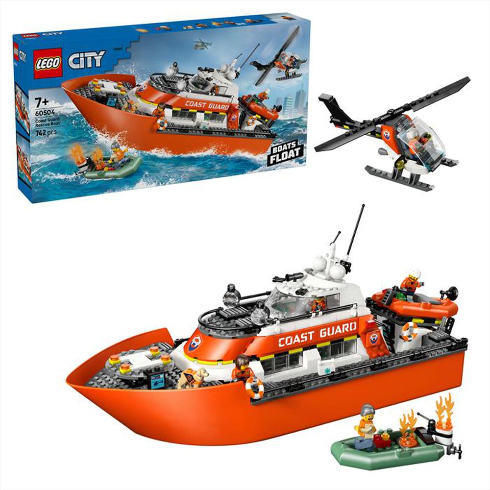 Immagine del prodotto LEGO - CITY Motoscafo di soccorso ed elicottero - 60504