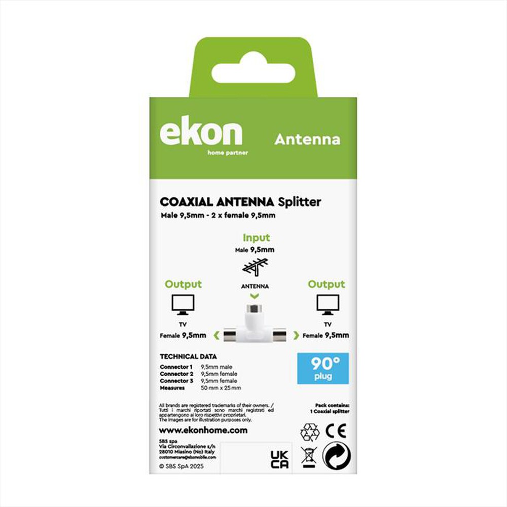 Immagine del prodotto SBS - ECANSPLIT1M2F