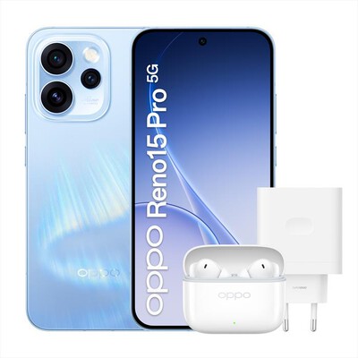 OPPO - Smartphone RENO15 PRO 5G (12GB+512GB) Box-Aurora Blue