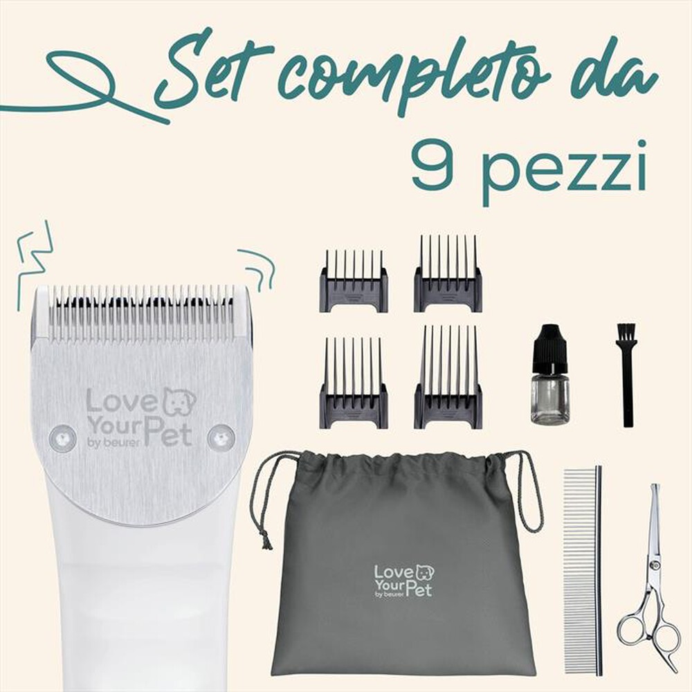 Immagine del prodotto BEURER - Tosatrice PP 110 FLUFFY-Bianco