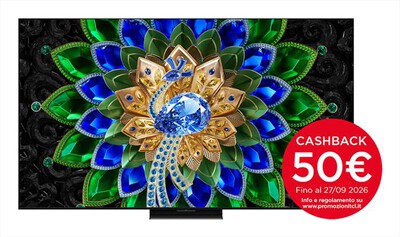 TCL - Smart TV Mini LED 4K 65" 65A400U-Nero