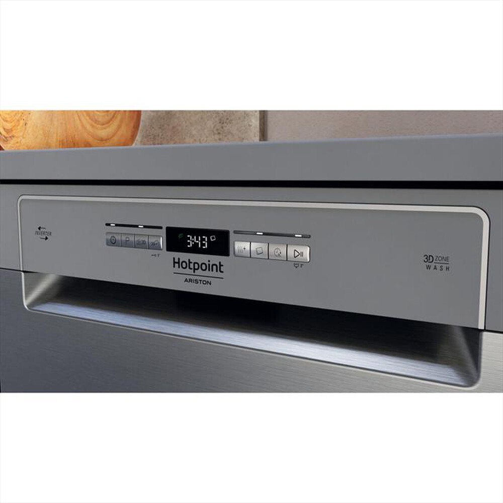 "HOTPOINT ARISTON - Lavastoviglie HFO 3O32 CW X Classe D 14 coperti"