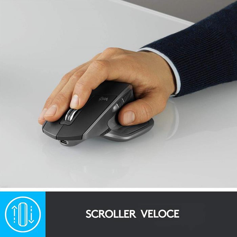 "LOGITECH - Mx Master 2S Graphite-Graphite"