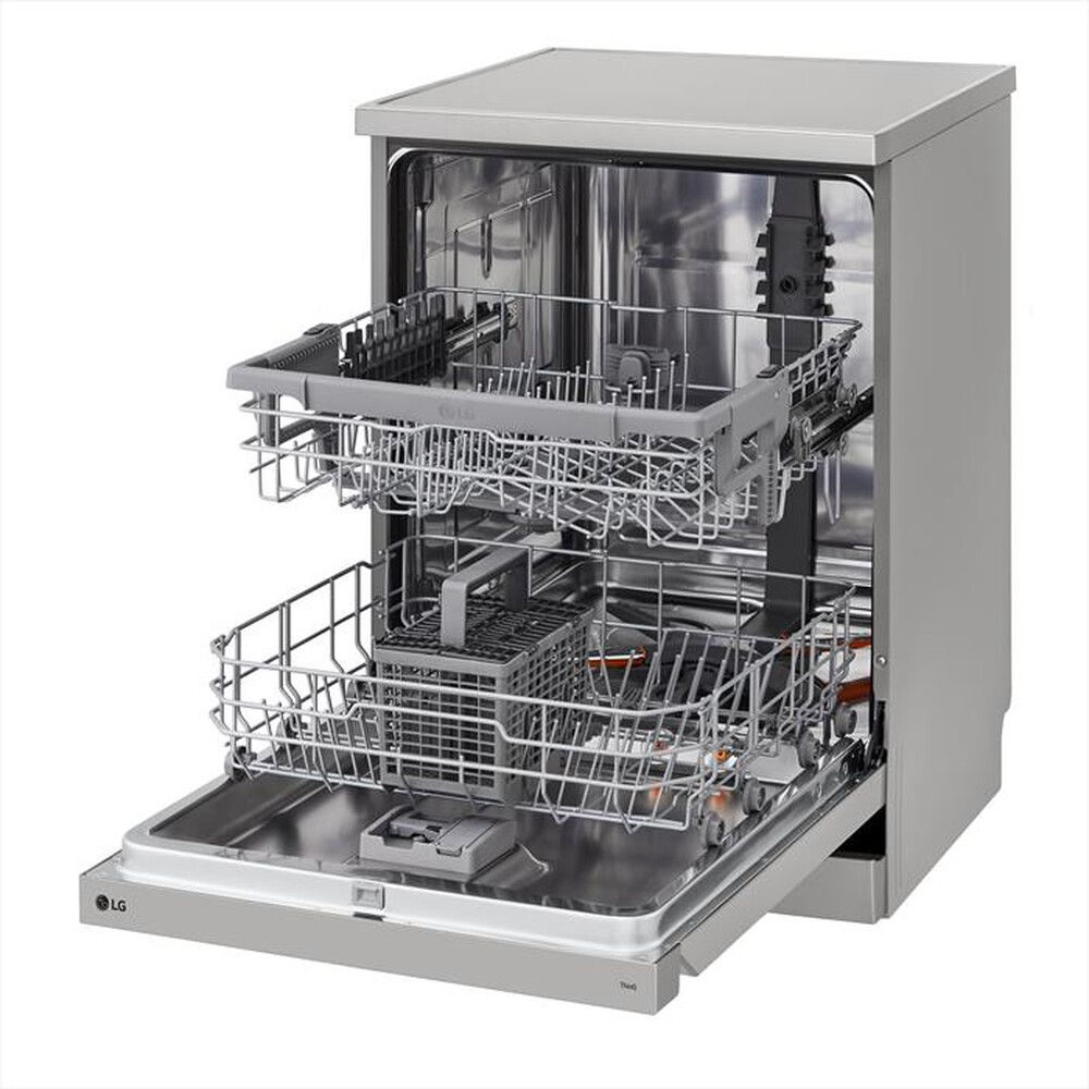"LG - Lavastoviglie QUADWASH DF242FPS Classe D 14 copert-Platinum Silver"