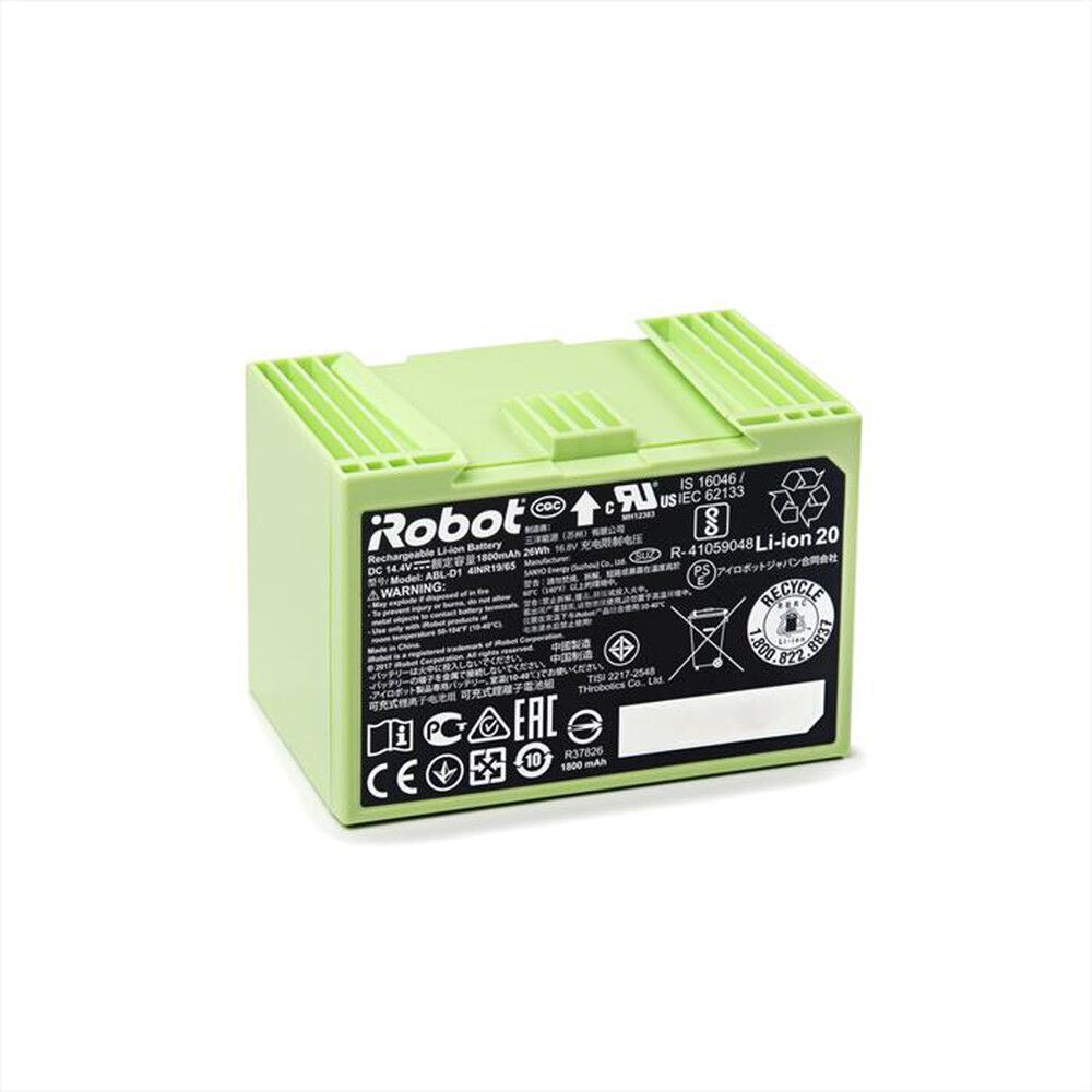 Immagine del prodotto iROBOT - BATTERIA AGLI IONI DI LITIO 1800 MAH-Green