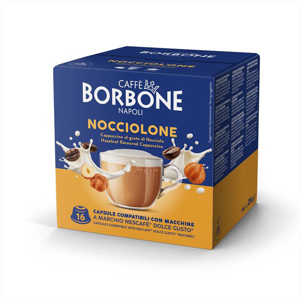 Immagine del prodotto CAFFE BORBONE - NOCCIOLONE - Nescaf&egrave; Dolce Gusto 16 Caps