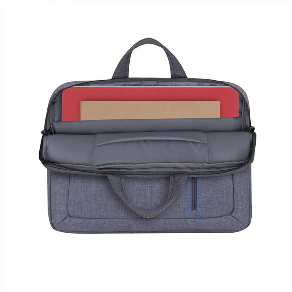 "RIVACASE - 7530 BORSA DI TELA CON TRACOLLA PER NOTEBOOK 15-Grigio"