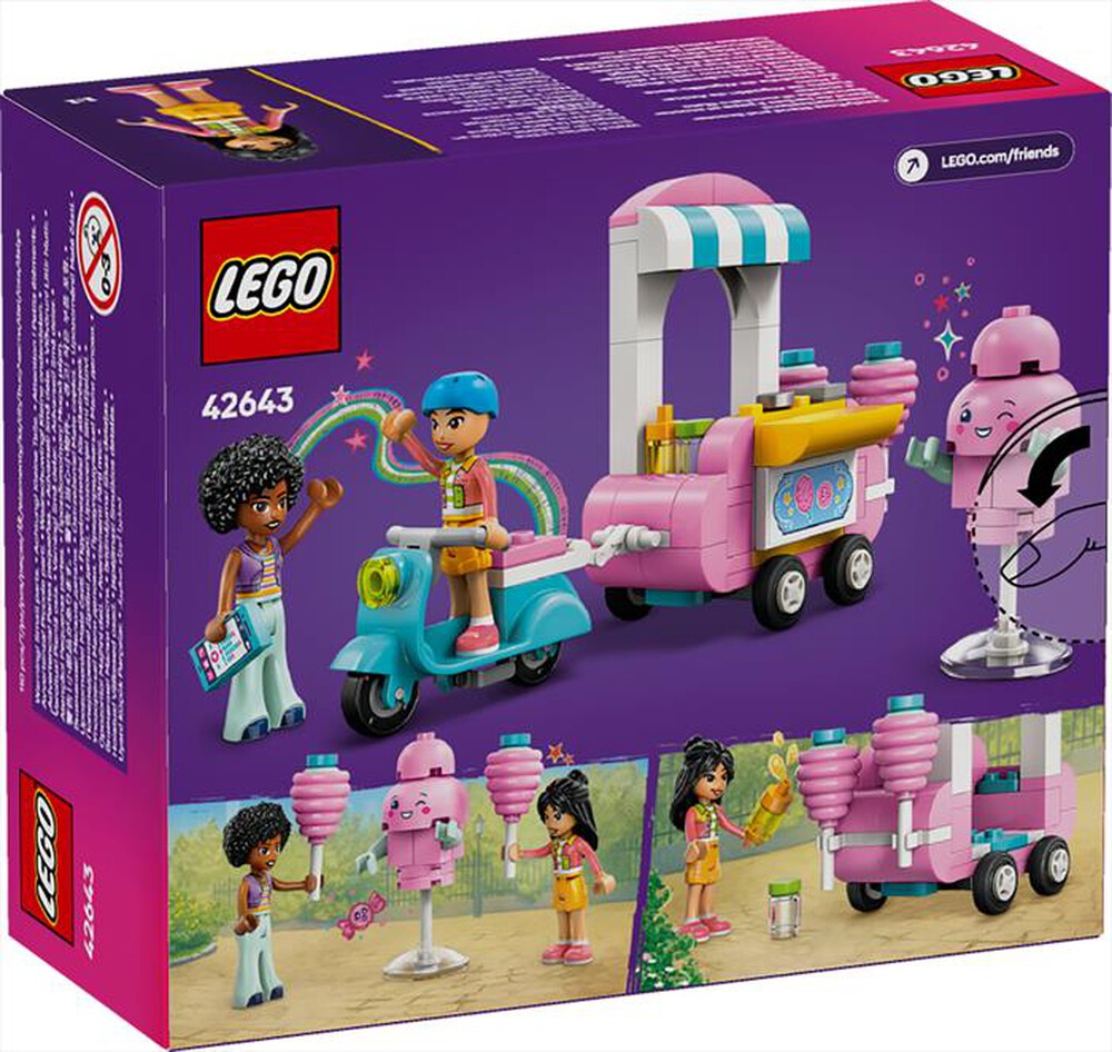 Immagine del prodotto LEGO - FRIENDS Bancarella zucchero filato e scooter 42643
