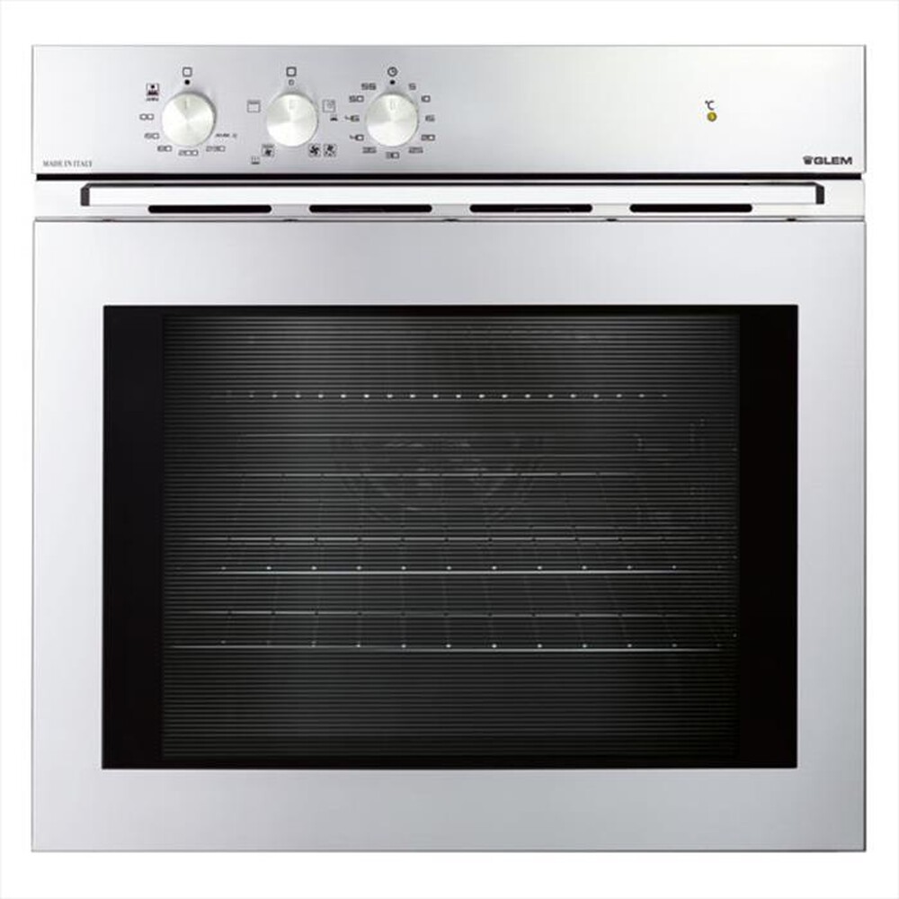 Immagine del prodotto GLEM GAS - Forno incasso elettrico + gas GFEV21IX-S2 Classe A-Acciaio Satinato