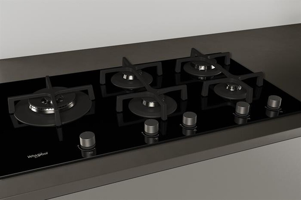 Immagine del prodotto WHIRLPOOL - Piano cottura a gas GOA 9523/NB 5 fuochi 86cm-Nero