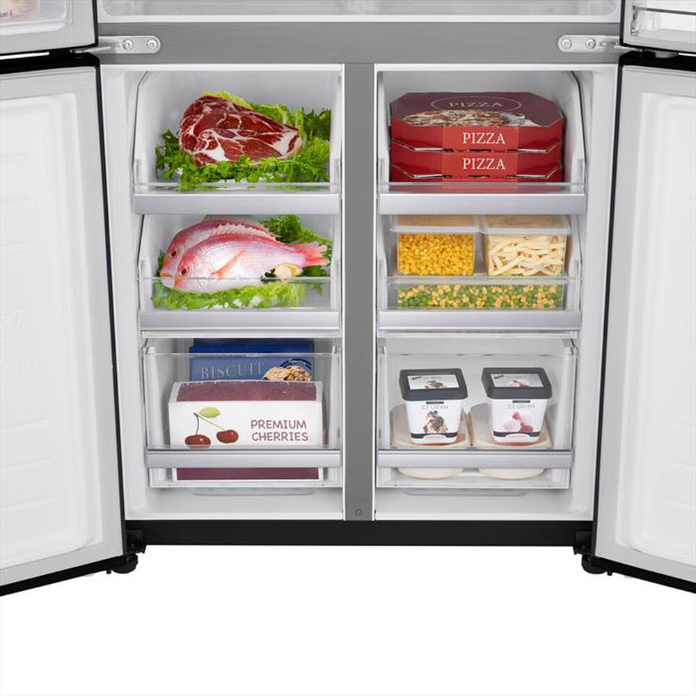 "LG - Frigorifero Multidoor GMQ844MC5E Classe E 530lt-Black"
