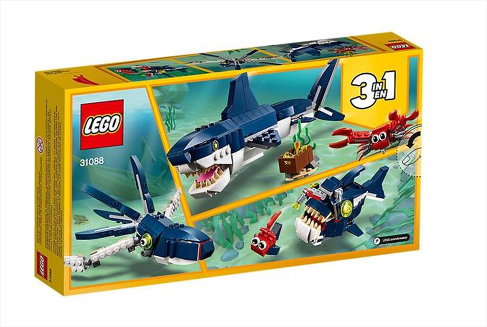 "LEGO - CREATOR CREATURE DEGLI ABISSI - 31088"