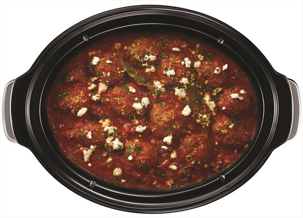 "Crock Pot - SLOWCOOKER EXTRA LARGE 7.5 LITRI-Silver"