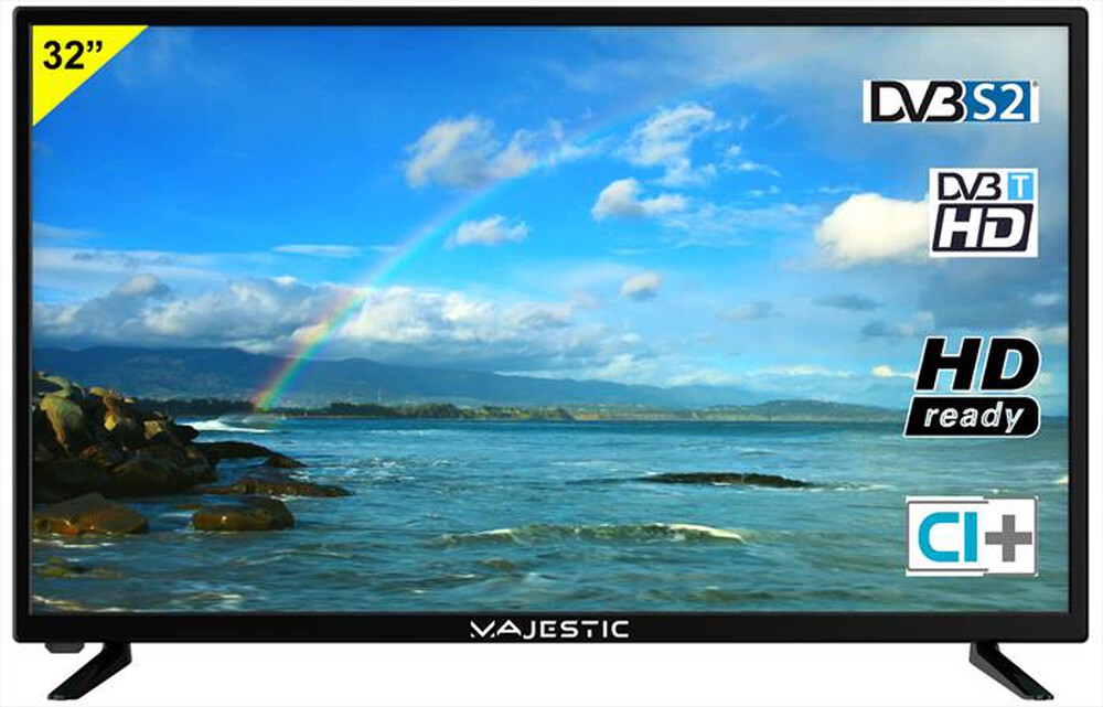 Immagine del prodotto MAJESTIC - TVD 232 S2 LED-NERO