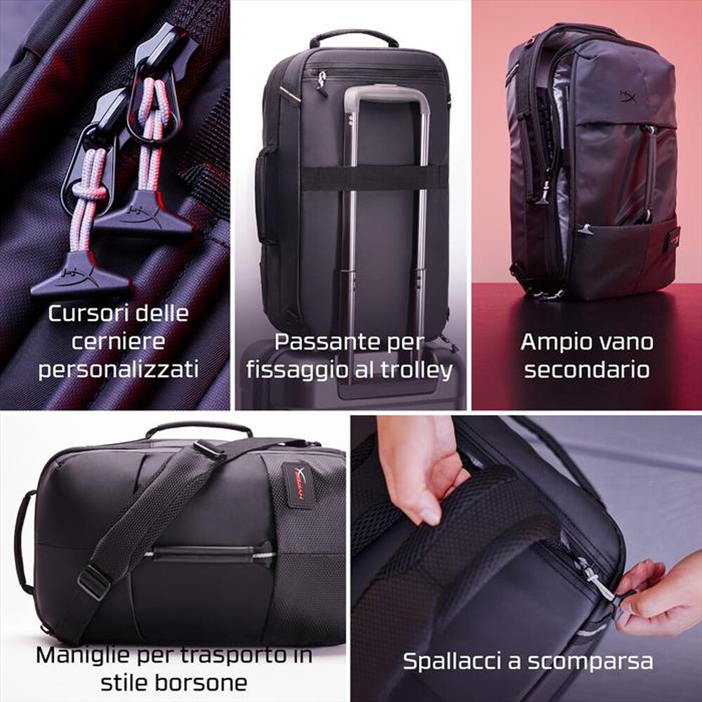 Immagine del prodotto HYPERX - ZAINO KNIGHT-Nero