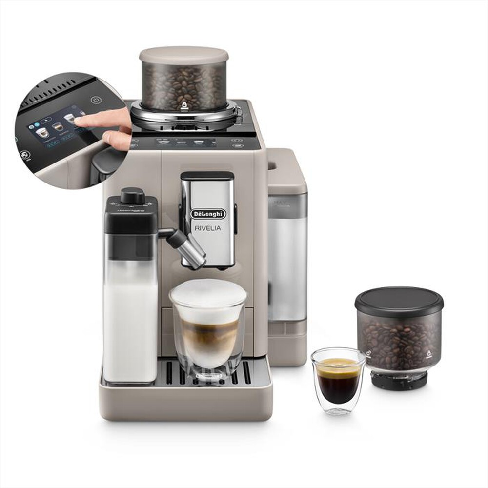 Immagine del prodotto DE LONGHI - Macchina da caff&egrave; automatica RIVELIA EXAM440.55.BG-Beige (sand beige)