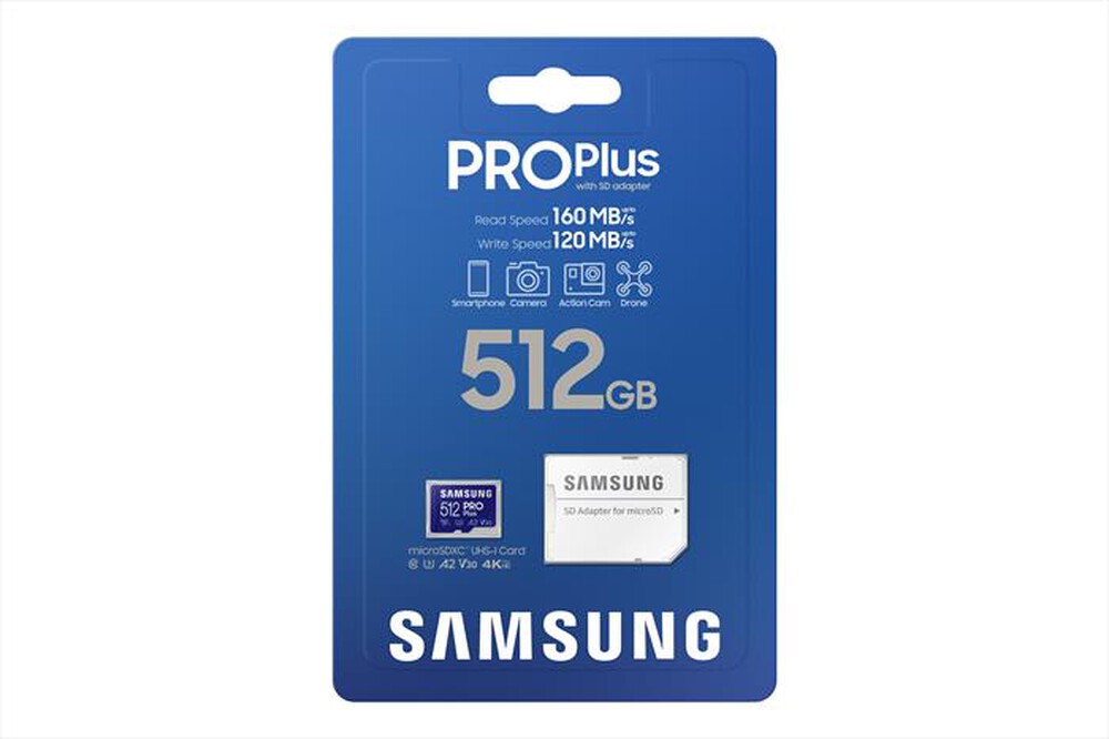 Immagine del prodotto SAMSUNG - Micro SD 512GB MB-MD512KA/EU