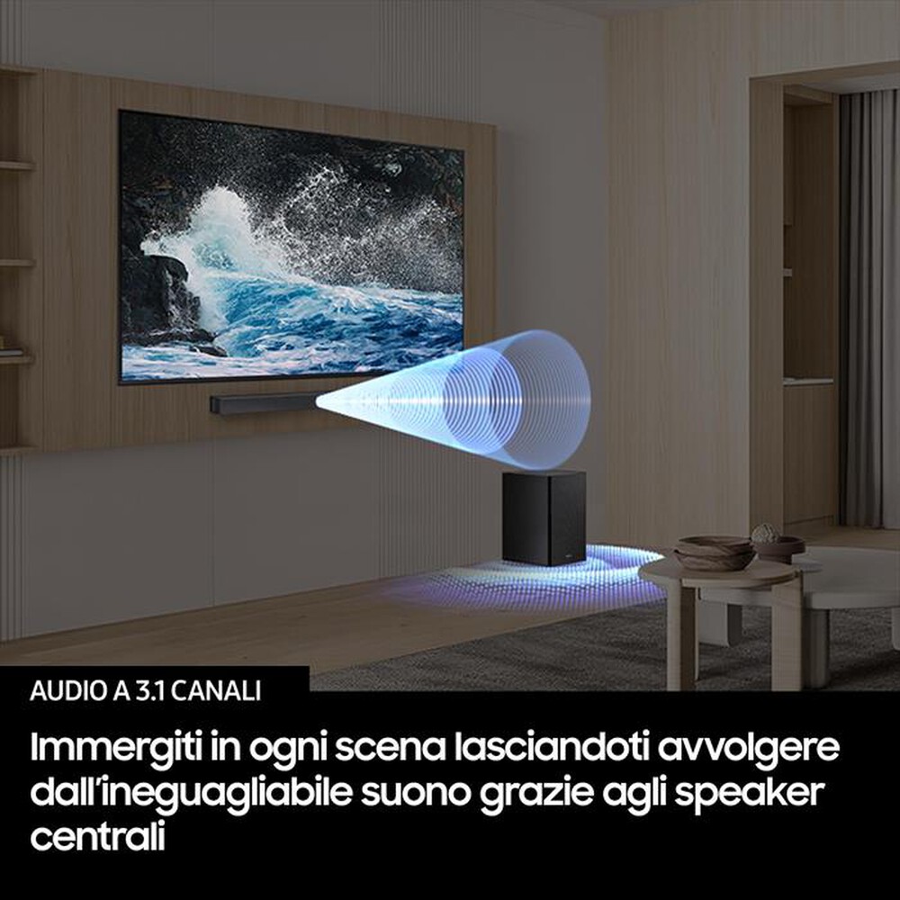 Immagine del prodotto SAMSUNG - Soundbar 3.1 canali HW-B650F/ZF-Black