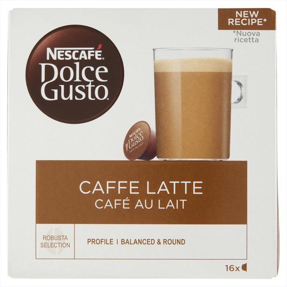 "NESCAFE' DOLCE GUSTO - Caffelatte-Multicolore"