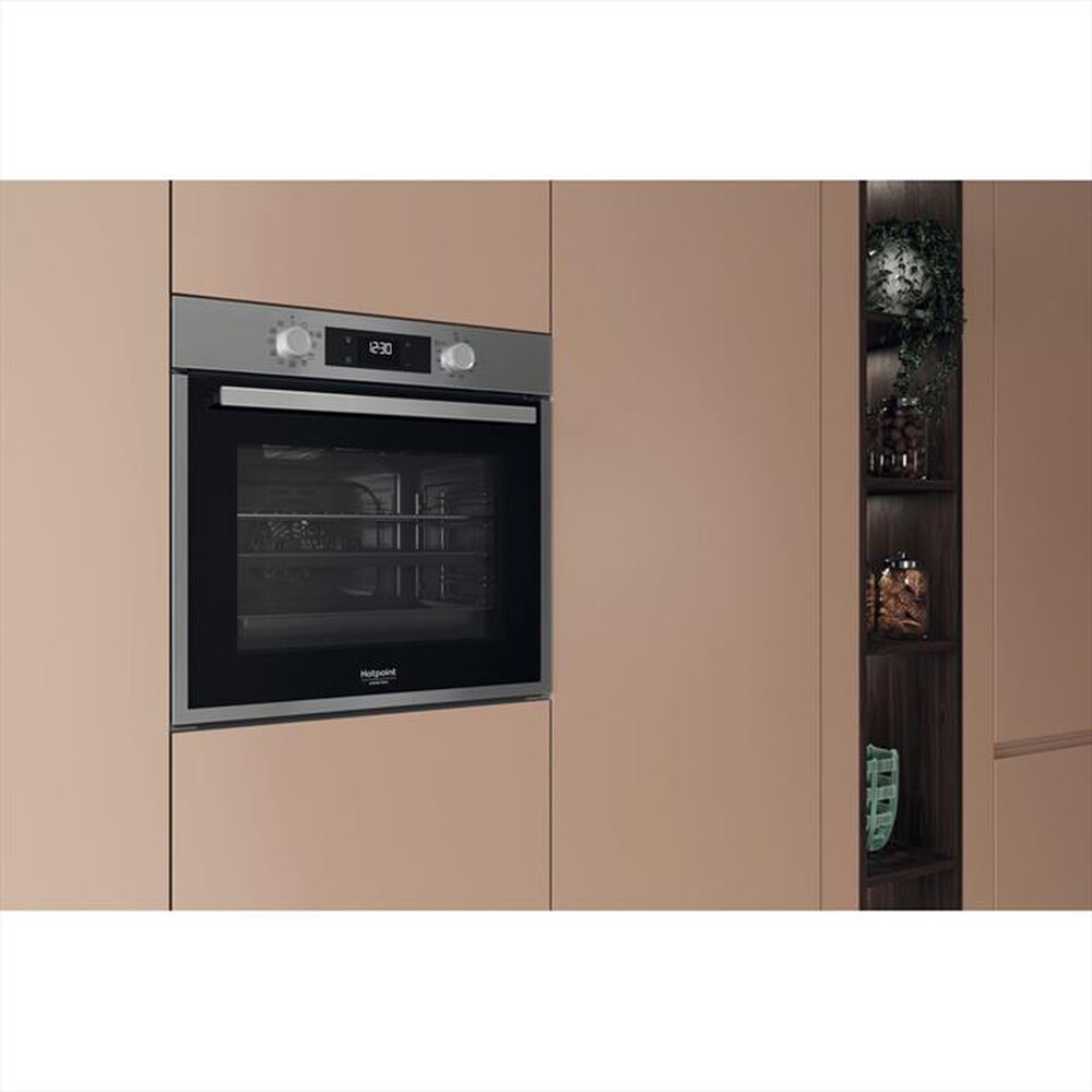 Immagine del prodotto HOTPOINT ARISTON - Forno incasso elettrico HAO 458H X  Classe A+-Black,Stainless steel