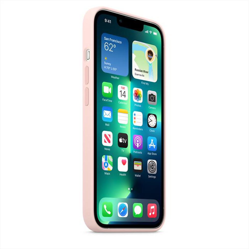 Immagine del prodotto APPLE - iPhone 13 Pro Silicone Case with MagSafe-Chalk Pink