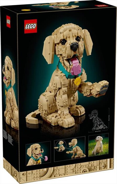 LEGO - ICONS Cucciolo di Golden Retriever - 11384